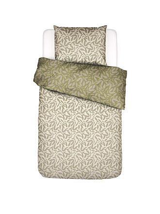 ESSENZA | Parure de lit Tencel CLEA 70x90cm/140x200cm Vert Cèdre