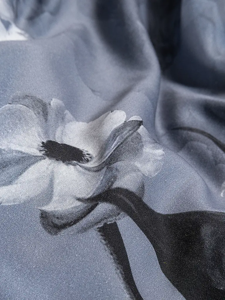 ESSENZA | Housse de couette en satin 70x90cm / 140x200cm FLOOR Global Grey | 