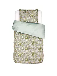 ESSENZA | Housse de couette en satin 70x90cm / 140x200cm Ophelia Hazy Blue | Vert clair