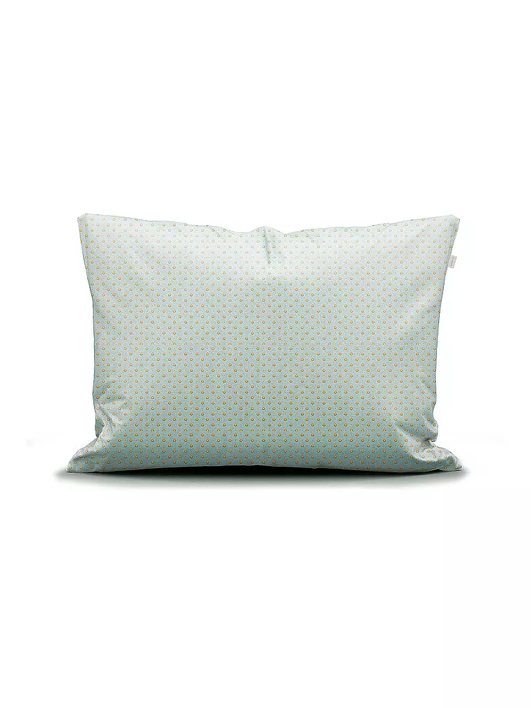 ESSENZA | Housse de couette en satin 70x90cm / 140x200cm Ophelia Hazy Blue | Vert clair