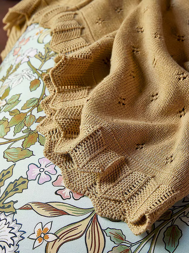 ESSENZA | Housse de couette en satin 70x90cm / 140x200cm Ophelia Hazy Blue | Vert clair