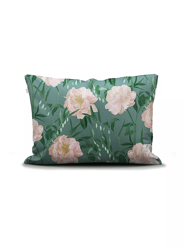 ESSENZA | Housse de couette en satin DOROTHEA 70x90cm/140x200cm Soft Teal | 