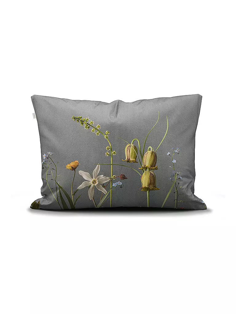ESSENZA | Housse de couette en satin FABRICE 70x90cm/140x200cm Grey | grau