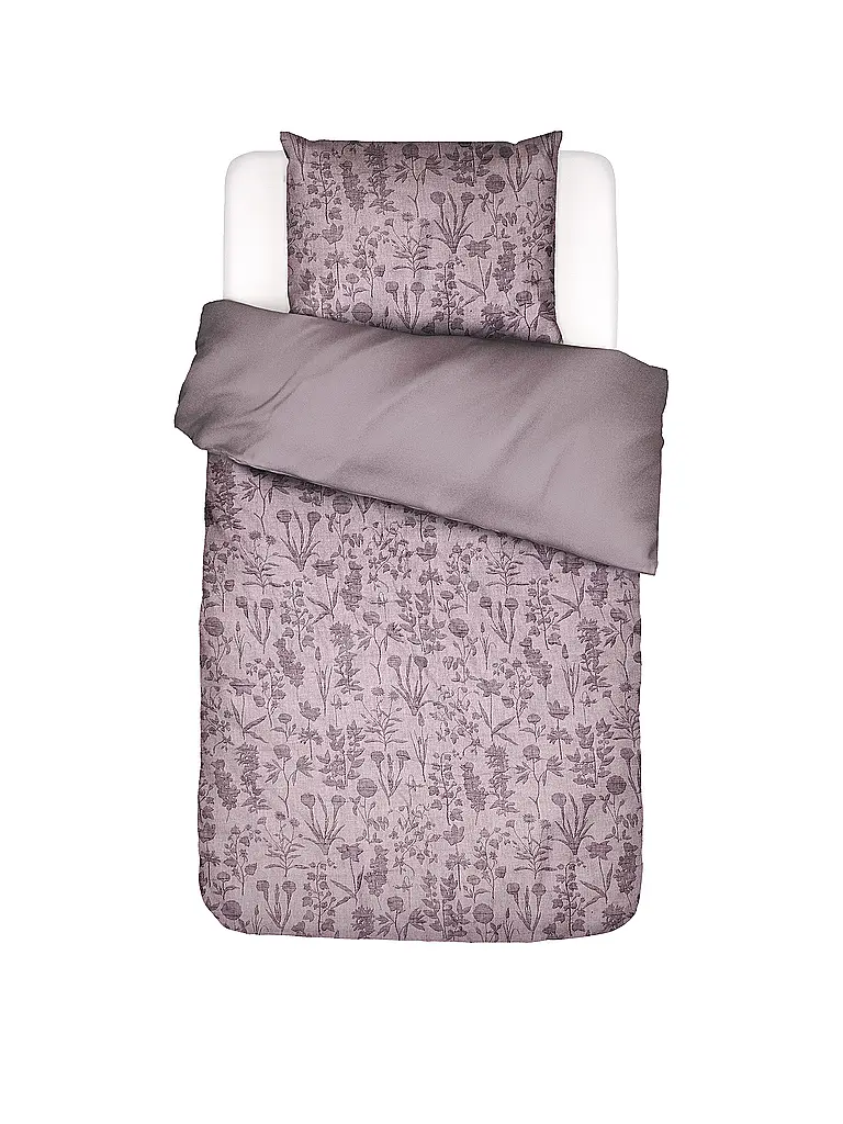 ESSENZA | Linge de lit en coton 70x90cm / 140x200cm MARIBEL Pale Purple | lila