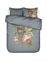 ESSENZA | Linge de lit en satin 2x 70x90cm / 140x200cm MADIA Global Grey | Gris clair
