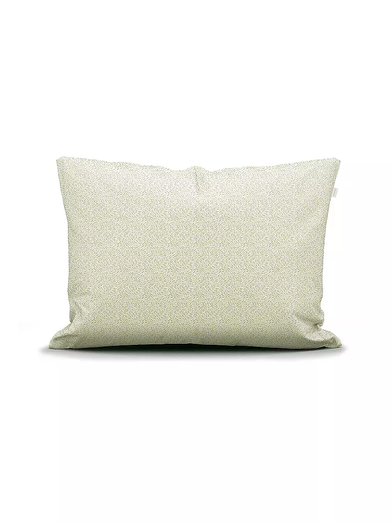 ESSENZA | Linge de lit en satin 70x90cm / 140x200cm Celeste Pure White |