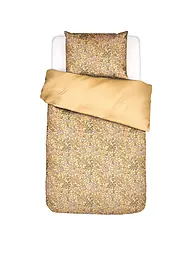 ESSENZA | Housse de couette en satin 70x90cm / 140x200cm Ophelia Hazy Blue | Camel