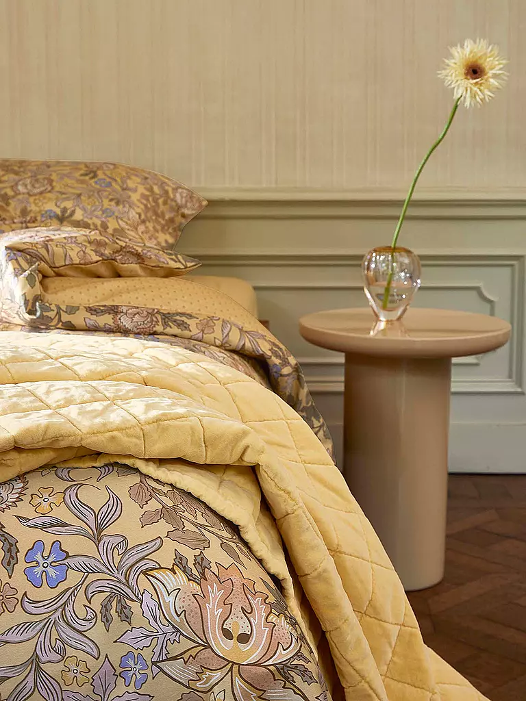 ESSENZA | Linge de lit en satin 70x90cm / 140x200cm Ophelia Sahara Sun |