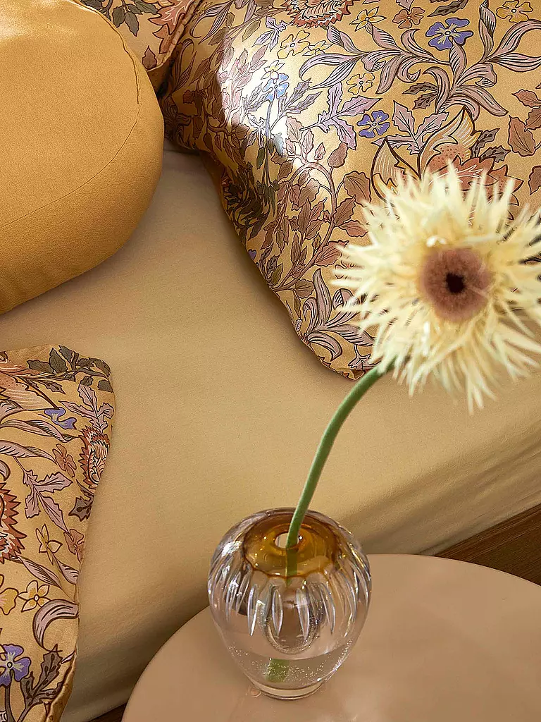 ESSENZA | Linge de lit en satin 70x90cm / 140x200cm Ophelia Sahara Sun |