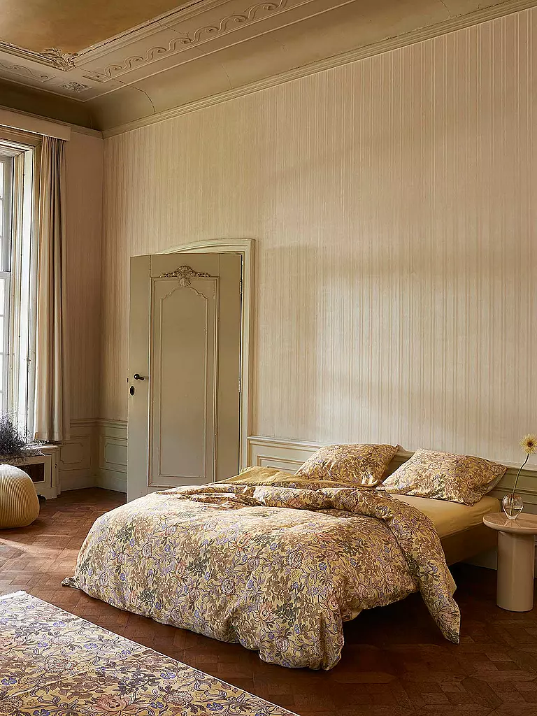 ESSENZA | Linge de lit en satin 70x90cm / 140x200cm Ophelia Sahara Sun |