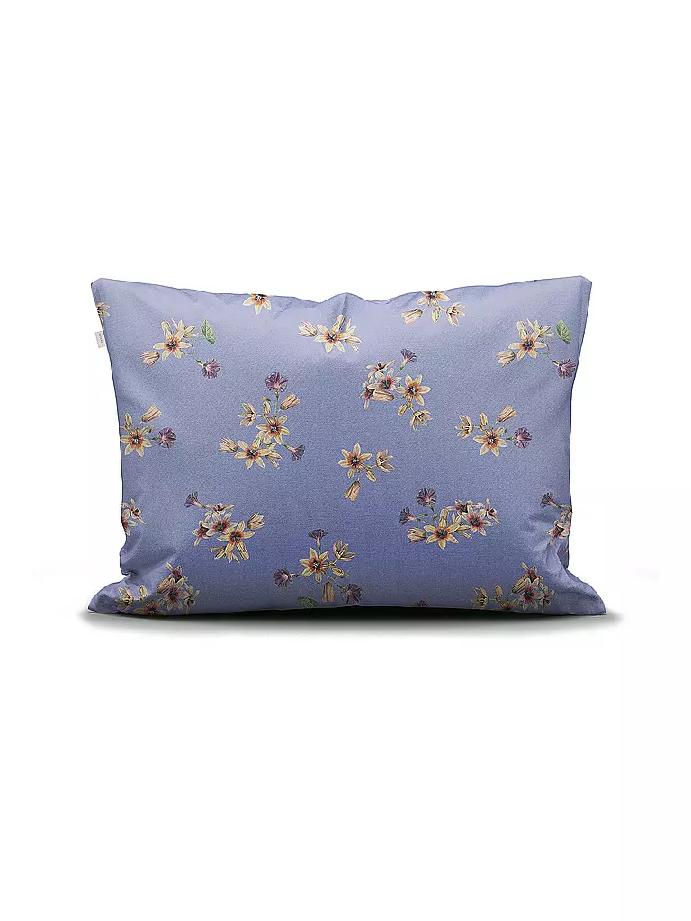 ESSENZA | Linge de lit en satin FIORA 70x90cm/140x200cm Lavande Bleu | 