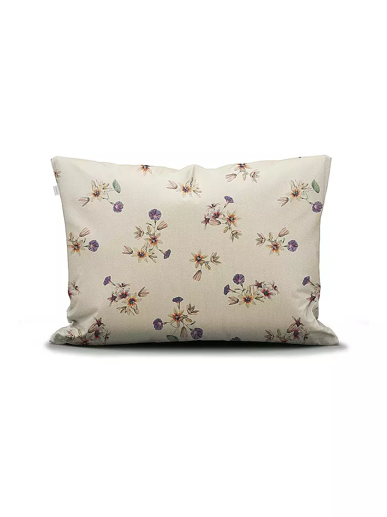 ESSENZA | Linge de lit en satin FIORA 70x90cm/140x200cm Vanille | beige
