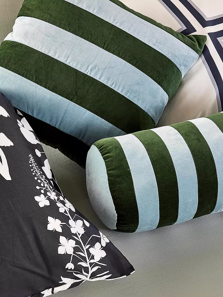 ESSENZA | Linge de lit en satin LIVA 70x90cm/140x200cm Anthracite | 
