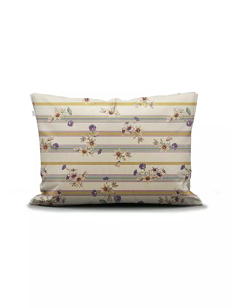 ESSENZA | Linge de lit en satin ROSELINA 70x90cm/140x200cm Vanille | Beige