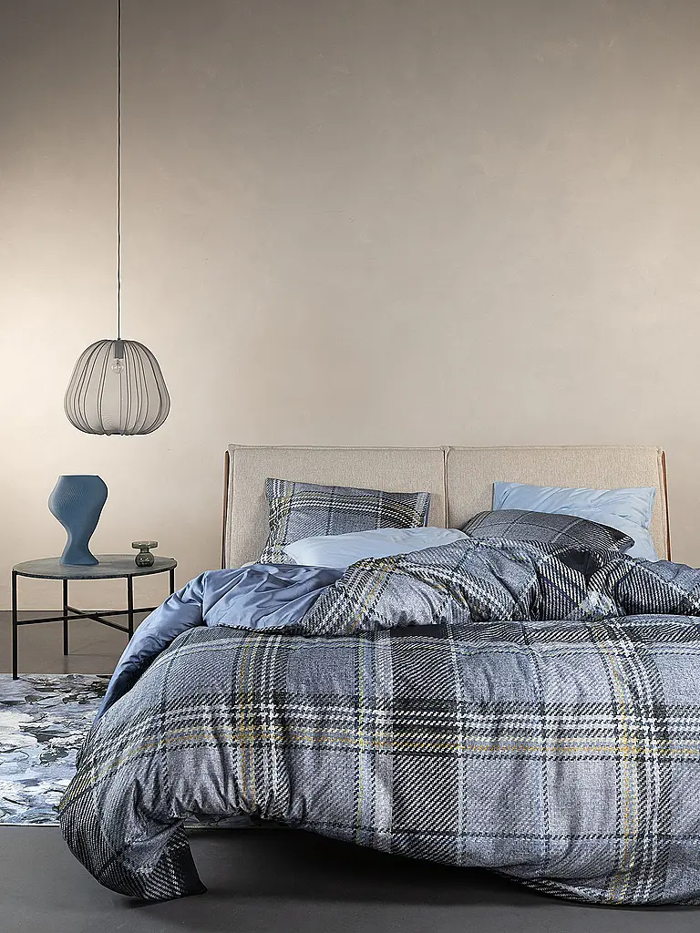 ESSENZA | Linge de lit en twill 70x90cm / 140x200cm MEAU Global Grey | Gris