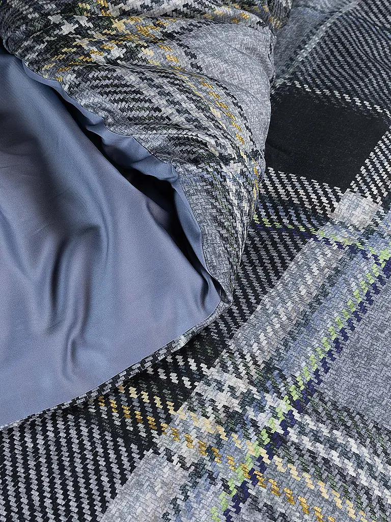 ESSENZA | Linge de lit en twill 70x90cm / 140x200cm MEAU Global Grey | 