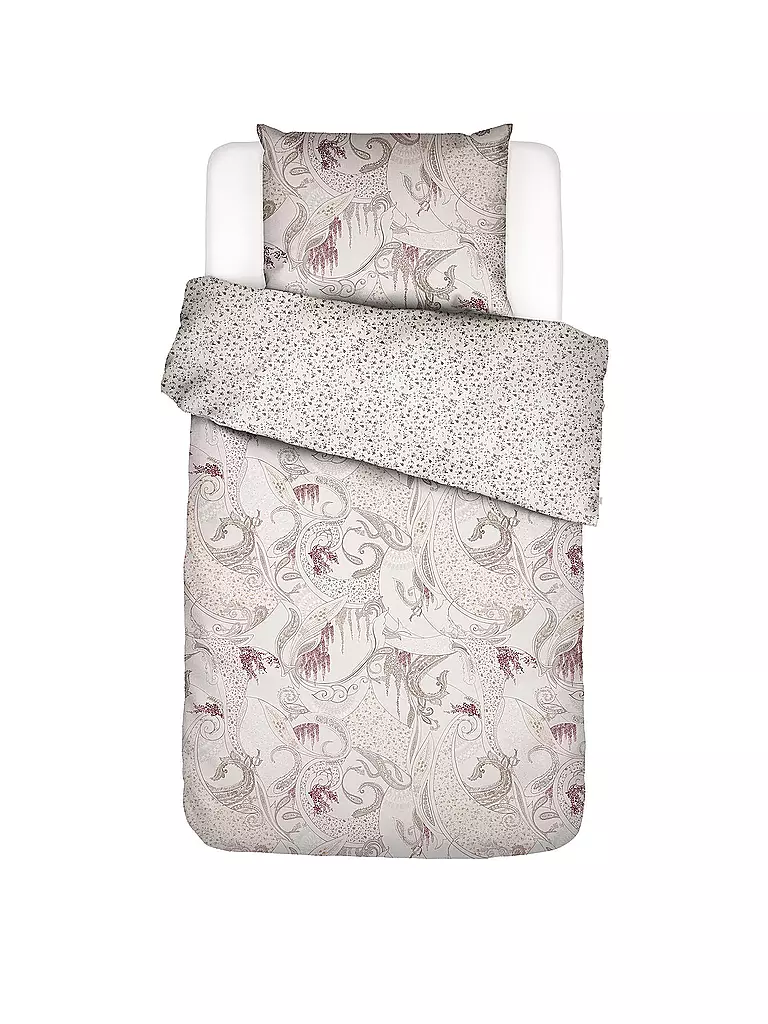 ESSENZA | Satin Bettwäsche 70x90cm / 140x200cm Verena Lovely Lilac | Lilas