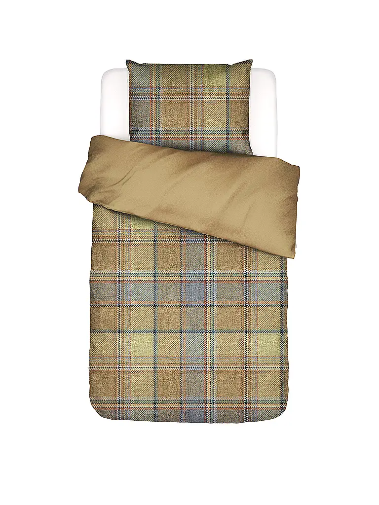 ESSENZA | Twill Bettwäsche 70x90cm / 140x200cm MEAU Camel | Moutarde