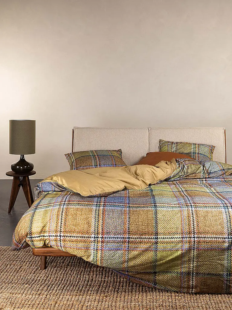 ESSENZA | Twill Bettwäsche 70x90cm / 140x200cm MEAU Camel | Moutarde