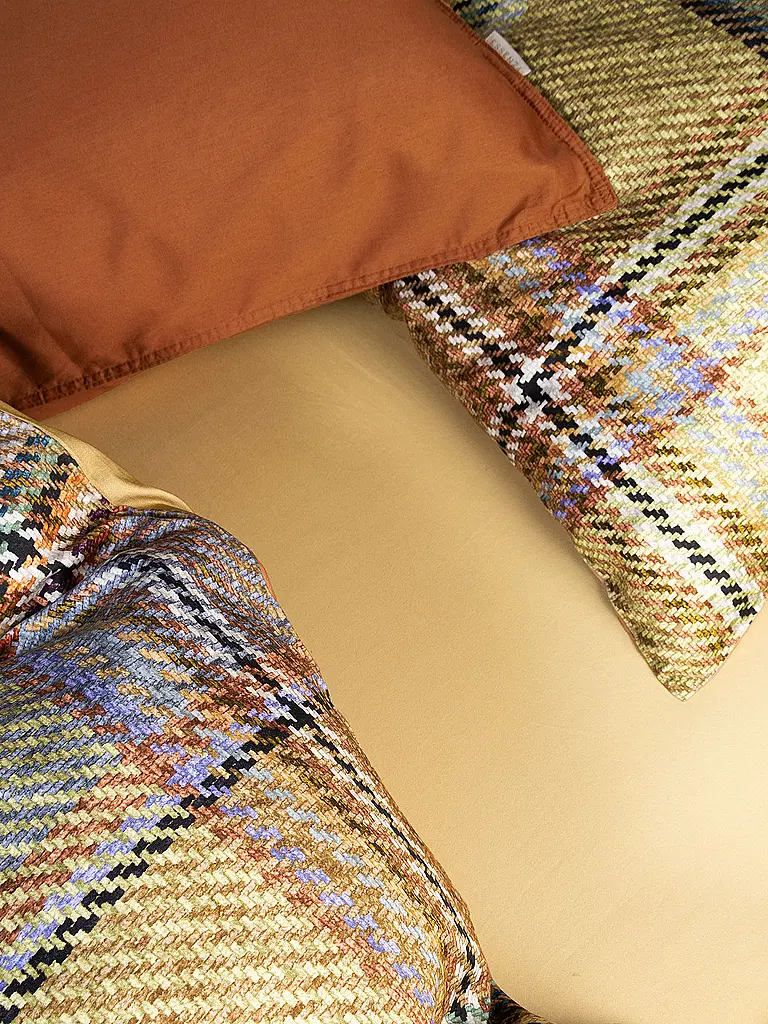 ESSENZA | Twill Bettwäsche 70x90cm / 140x200cm MEAU Camel | Moutarde