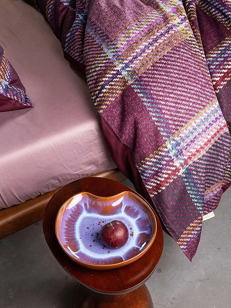 ESSENZA | Twill Bettwäsche 70x90cm / 140x200cm MEAU Mauve Wine | 