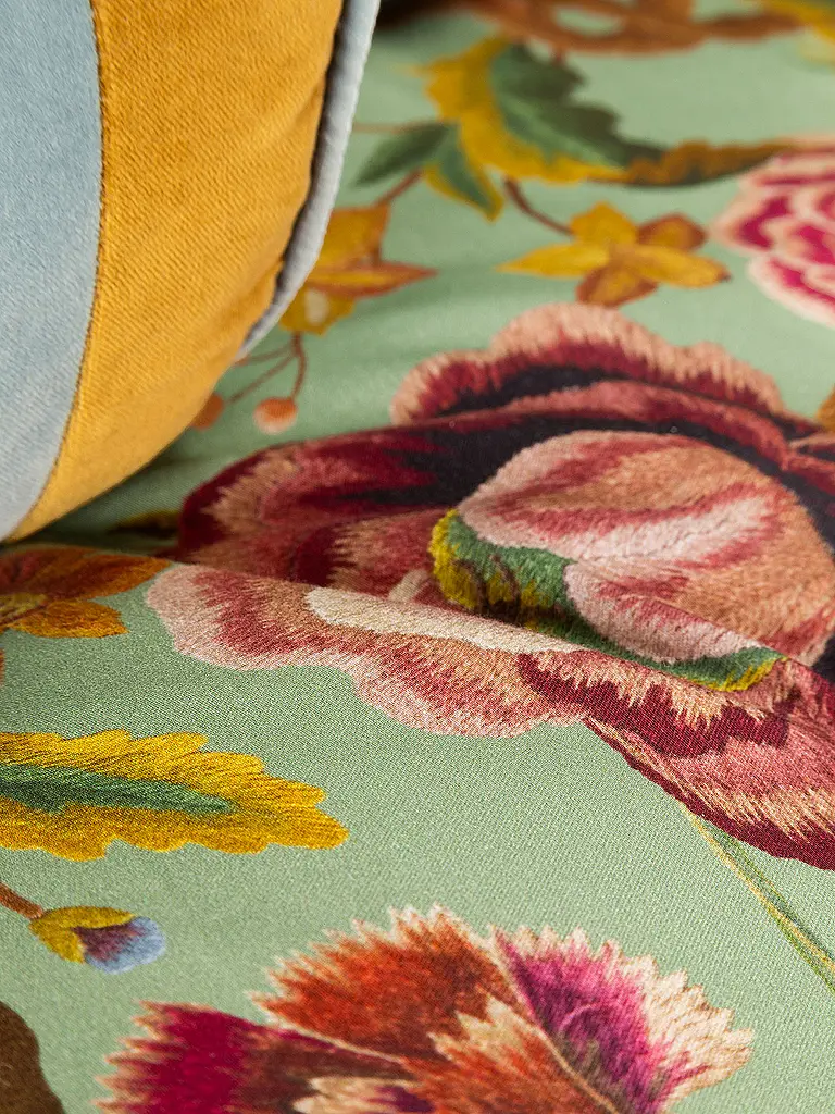 ESSENZA | Twill Bettwäsche 70x90cm / 140x200cm ROSANELLA Basil Green | Vert clair