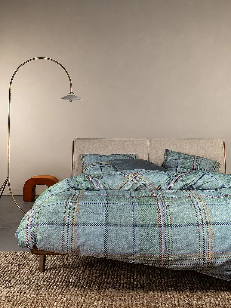 ESSENZA | Twill Bettwäsche 70x90cm / 140x220cm MEAU Basil Green | Vert clair