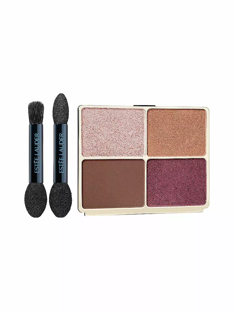 ESTÉE LAUDER | Lidschatten - Recharge de Quad de Fards à Paupières Luxe Pure Color Envy (01 Pétales Rebelles) | beere