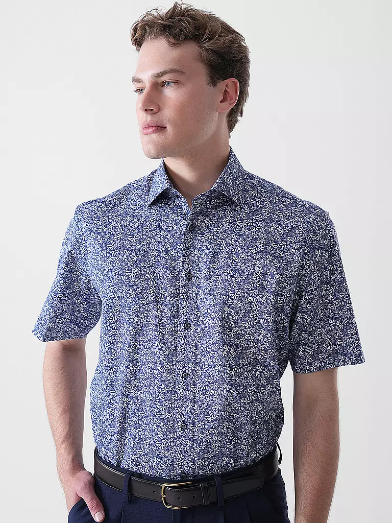 ETERNA | Chemise coupe moderne | dunkelblau