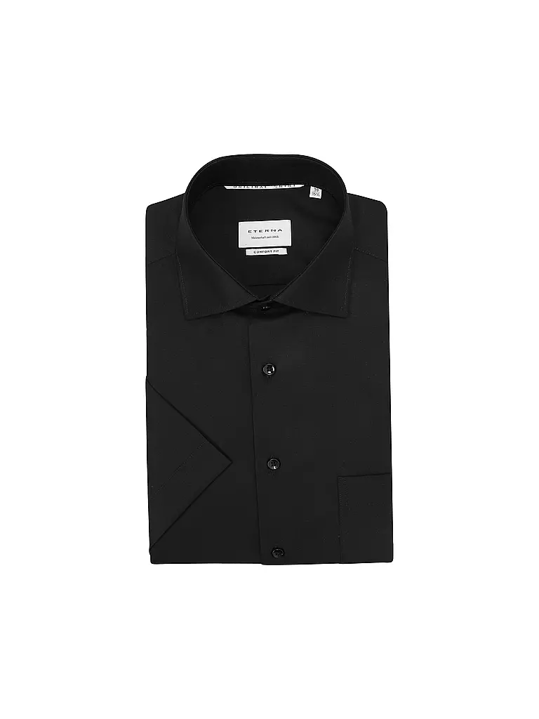 ETERNA | Hemd Comfort Fit | Noir