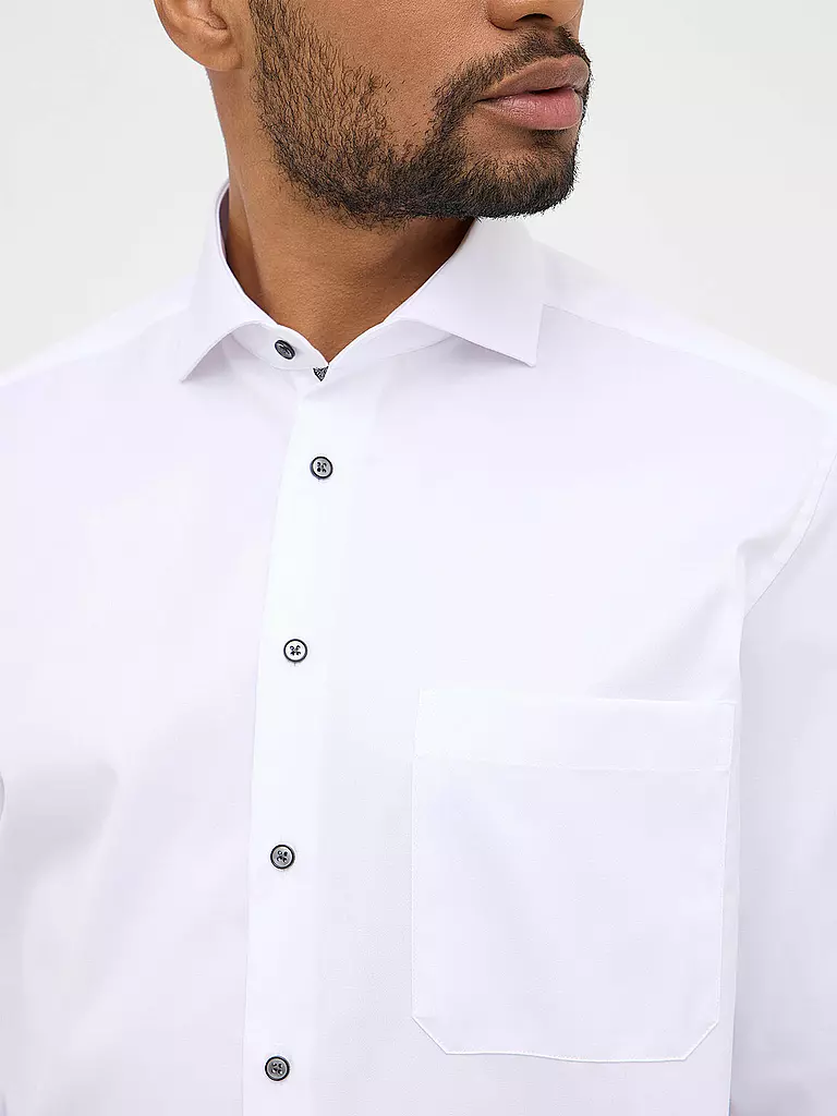 ETERNA | Hemd Comfort Fit | Blanc