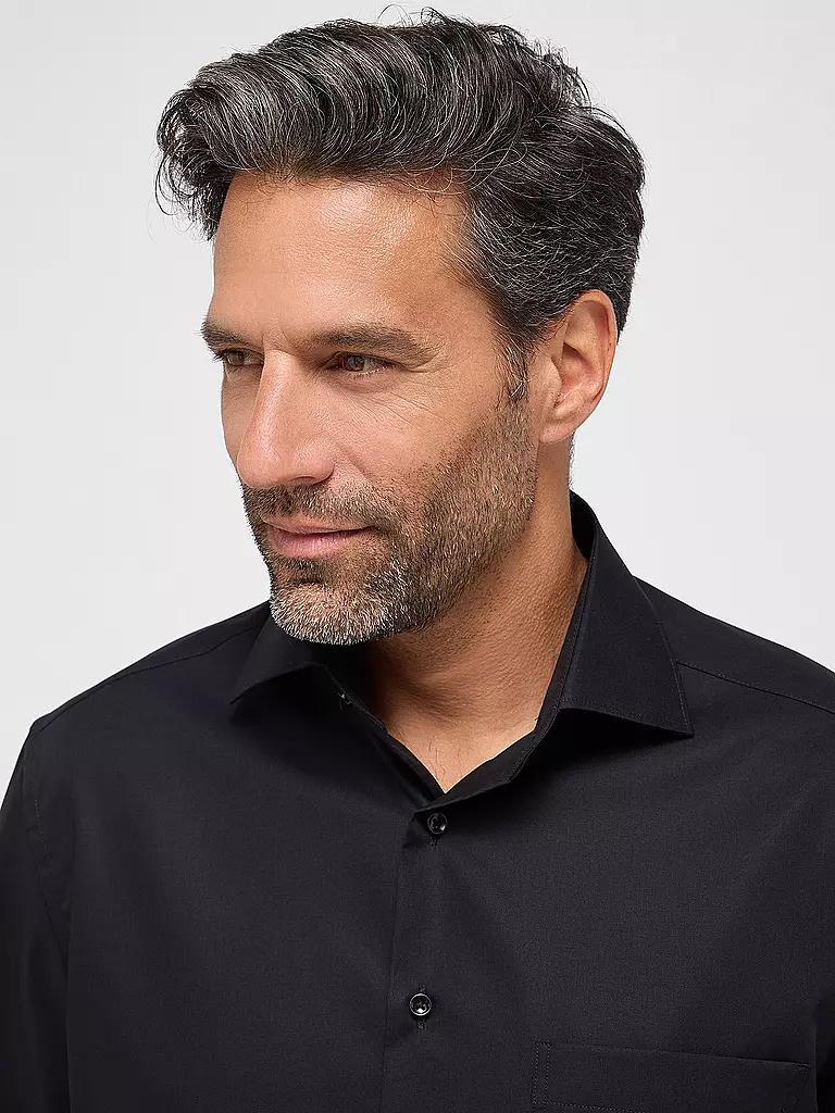 ETERNA | Hemd Comfort Fit | Noir