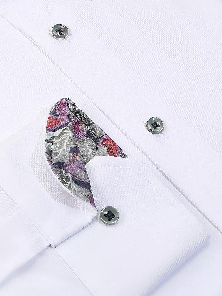 ETERNA | Hemd Modern Fit  | Blanc