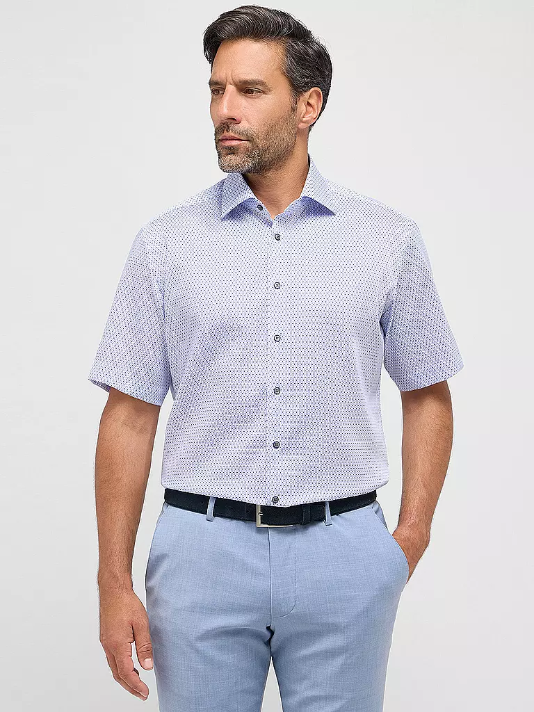 ETERNA | Hemd Modern Fit | Bleu