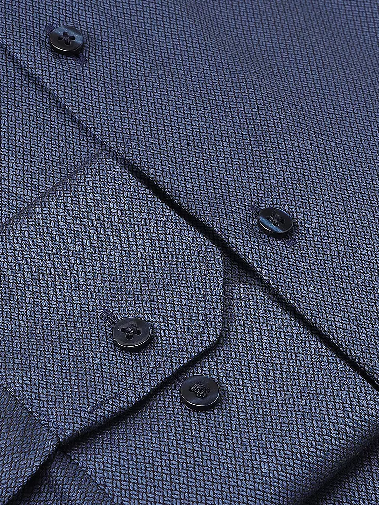 ETERNA | Hemd Regular Fit | Bleu foncé