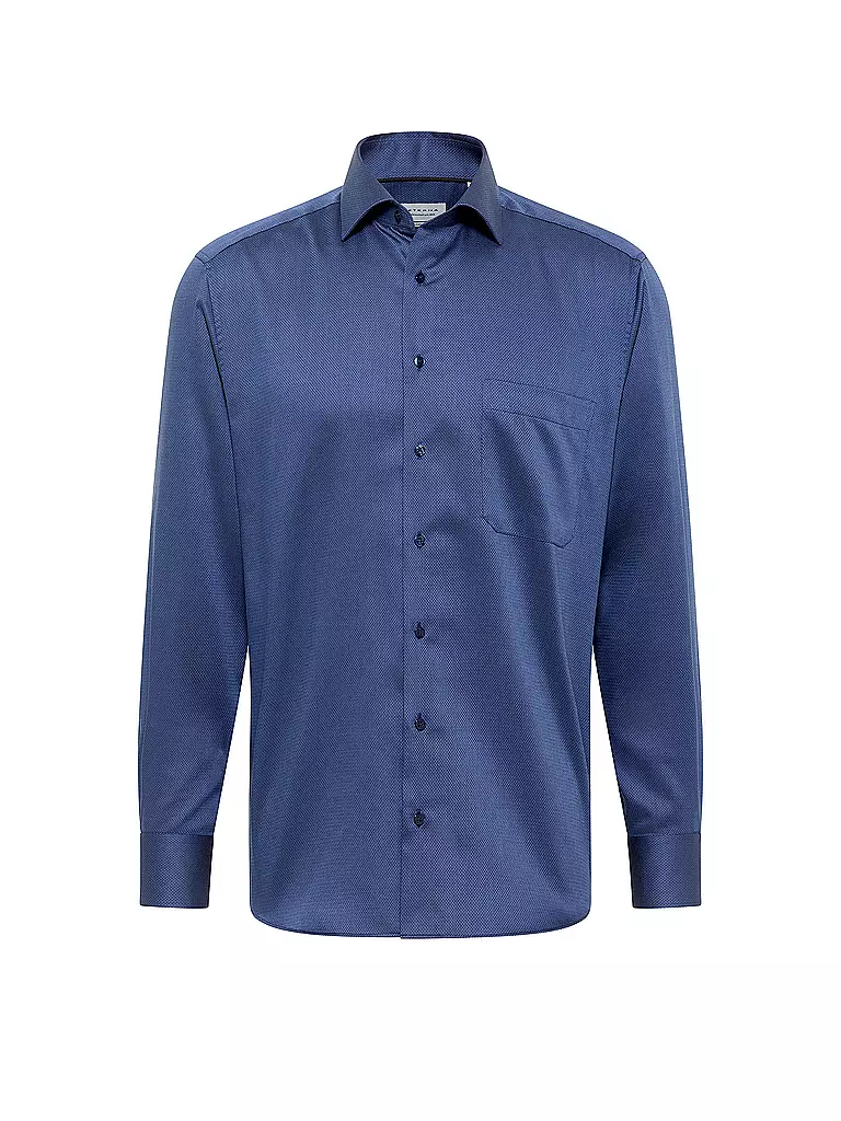ETERNA | Hemd Regular Fit | Bleu foncé