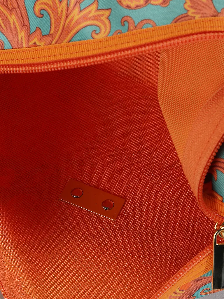ETRO | Trousse de toilette (53 Turquoise / Camel) | 