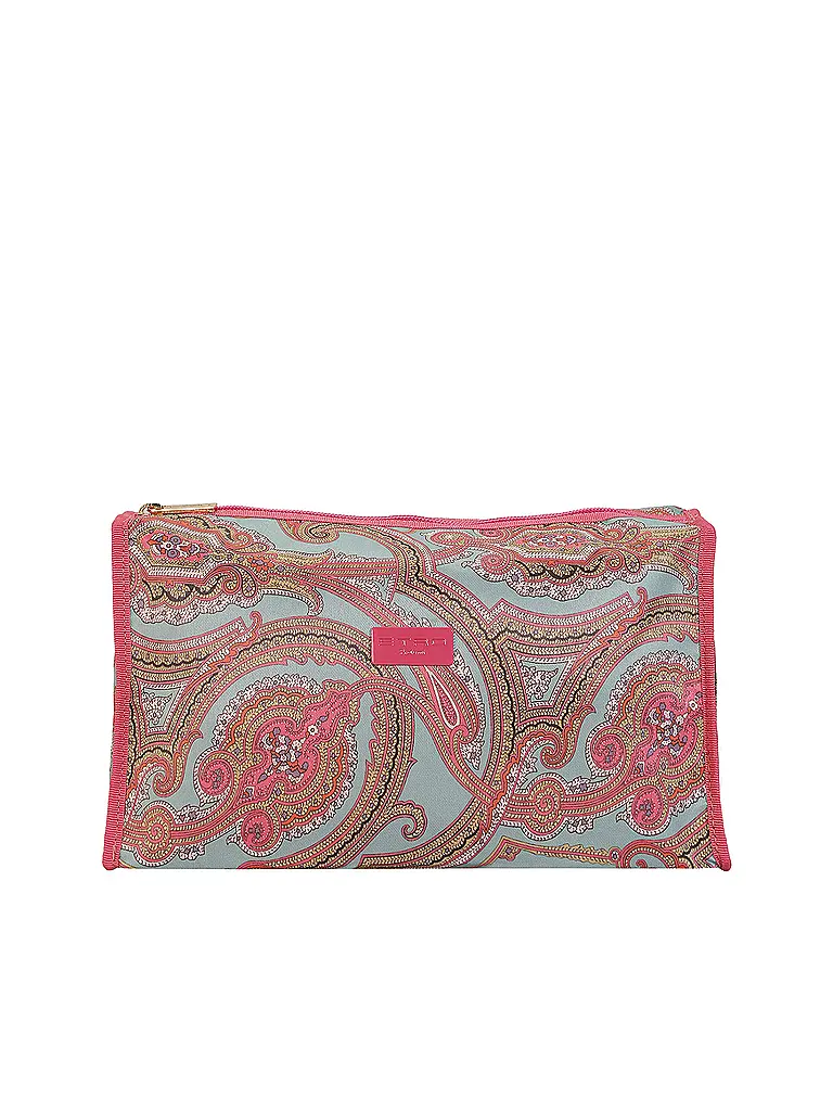 ETRO | Trousse de toilette (54 Turquoise / Rouge) | türkis