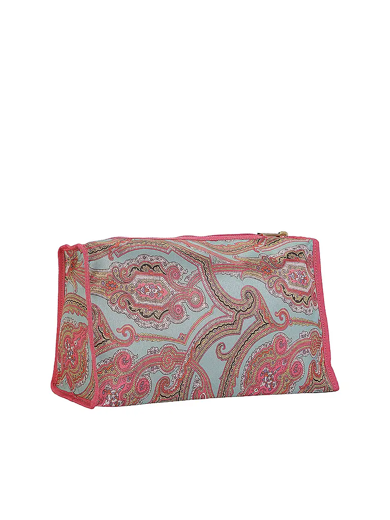 ETRO | Trousse de toilette (54 Turquoise / Rouge) | türkis