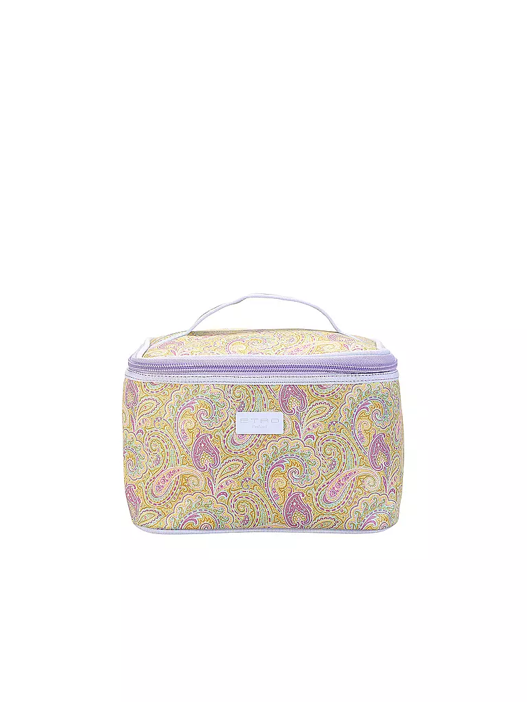 ETRO | Trousse de toilette - Beauty Case (30 Jaune / Bleu) | gelb