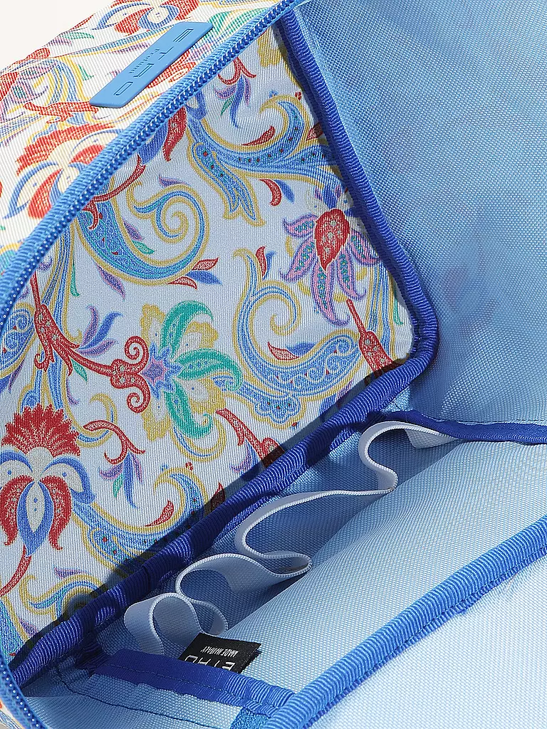 ETRO | Trousse de toilette - Beauty Case (33 Crème / Bleu) | creme