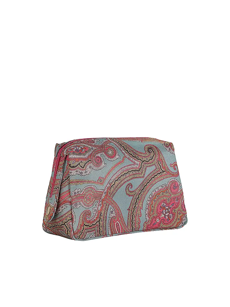 ETRO | Trousse de toilette - Beauty Case (54 Turquoise / Rouge) | türkis