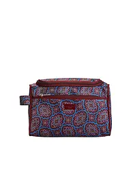 ETRO | Trousse de toilette - Beauty Case (57 Marron foncé / Rouge foncé) | Bleu