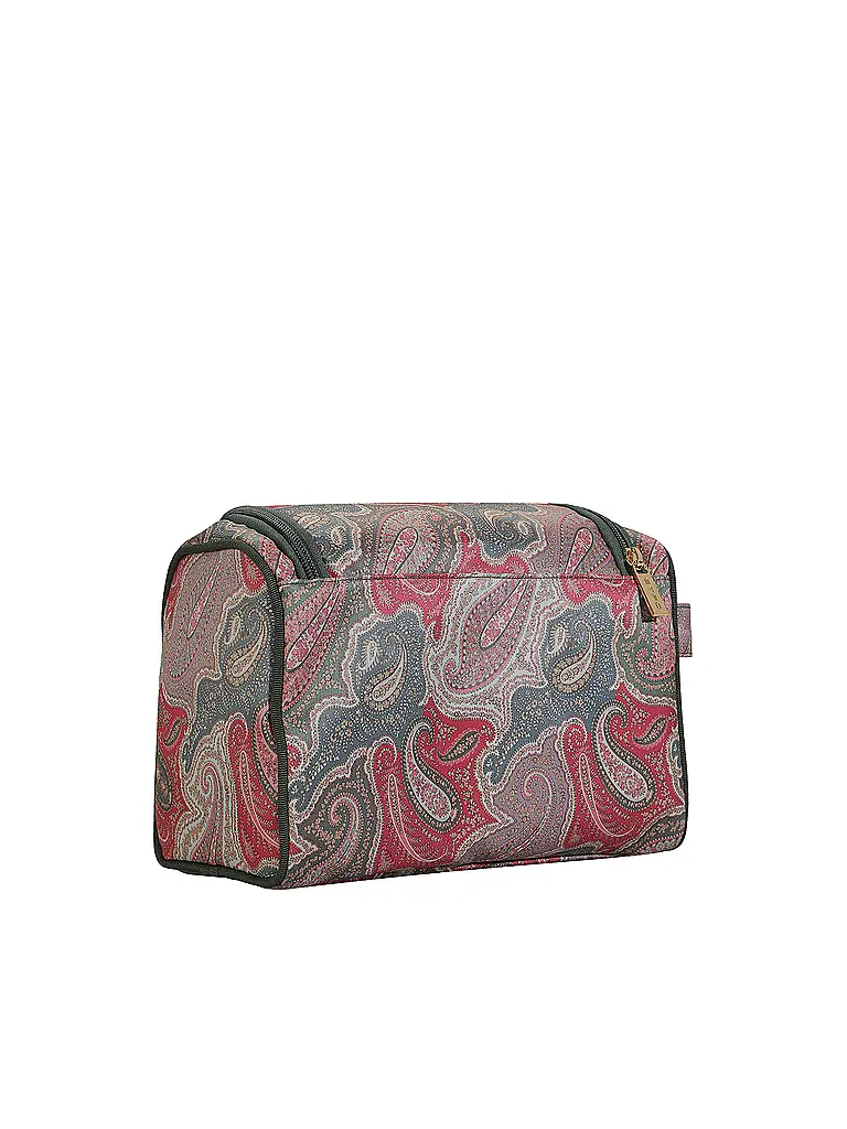 ETRO | Trousse de toilette - Beauty Case (57 Marron foncé / Rouge foncé) | braun