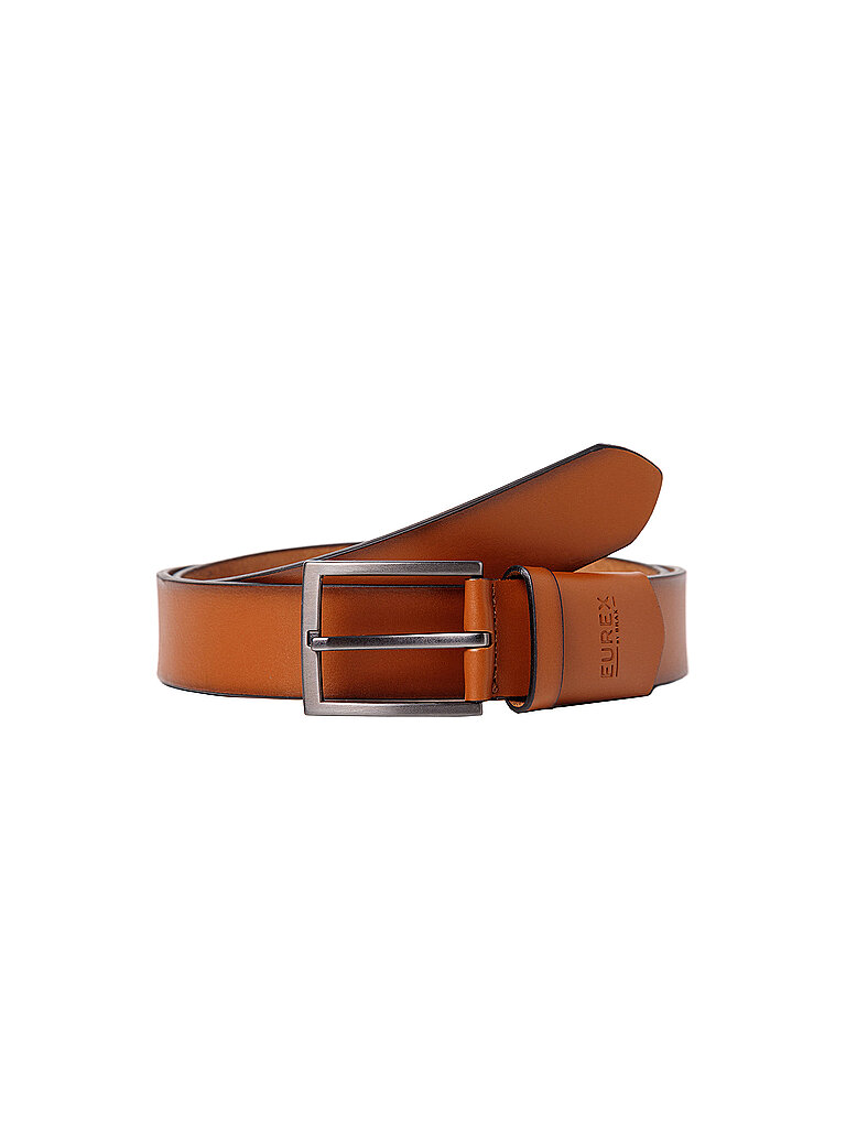 Ceinture en cuir marron clair 90