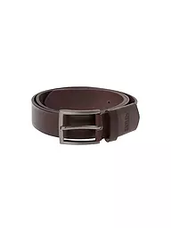 EUREX | Ceinture en cuir | Marron