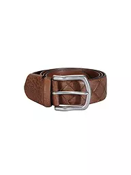 EUREX | Ceinture en cuir | Camel