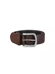 EUREX | Ceinture en cuir | Marron