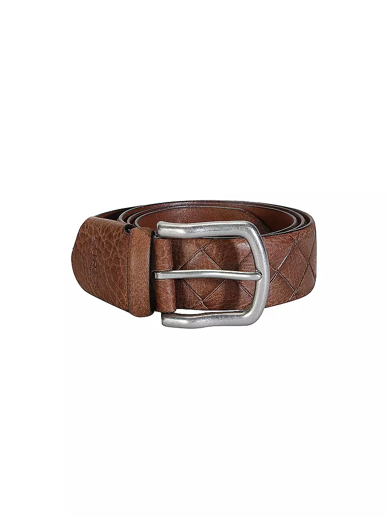 EUREX | Ceinture en cuir | camel