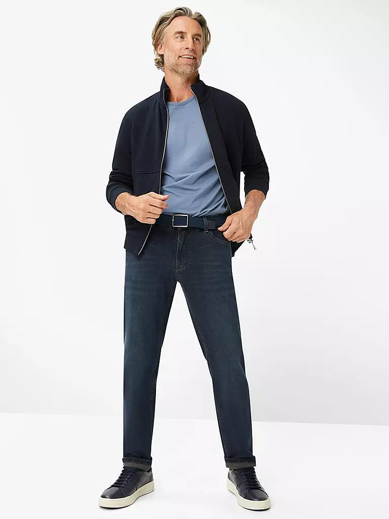 EUREX | Jeans coupe droite LUKE | dunkelblau
